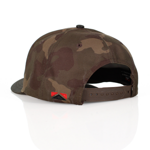 Running Deer 6-Panel Wax Cloth Rope Cap