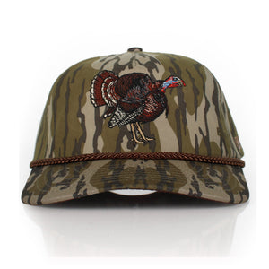 Turkey Gobbler Trucker Hat on Original Bottomland