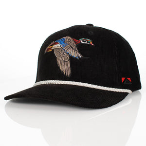Corduroy Wood Duck 6-Panel Performance Cap