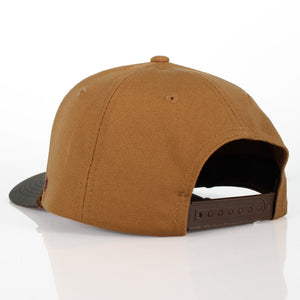 Canvas Mallard Drake Duck Hat with Wax Cloth Visor