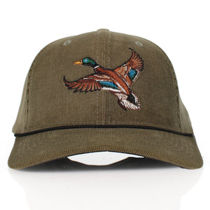 Corduroy Mallard Drake 6-Panel Performance Cap