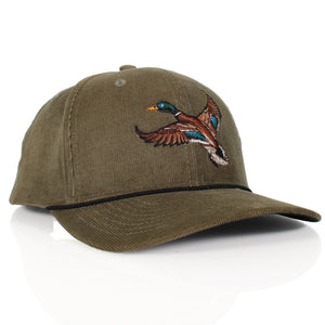 Corduroy Mallard Drake 6-Panel Performance Cap