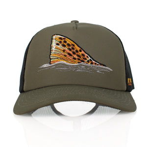 TROUT FIN - BASE CAMP MESH BACK CAP