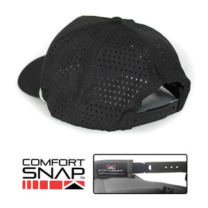 Black Lab Duck Dog 5-Panel Trucker Black