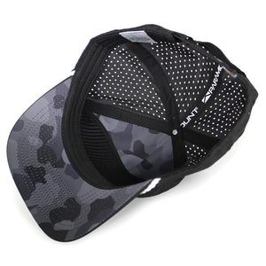 Black Lab Duck Dog 5-Panel Trucker Black