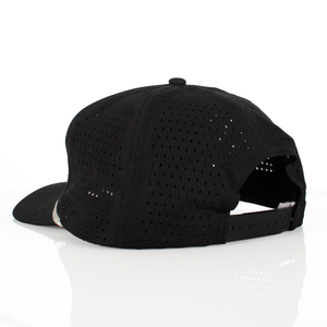 Black Lab Duck Dog 5-Panel Trucker Black