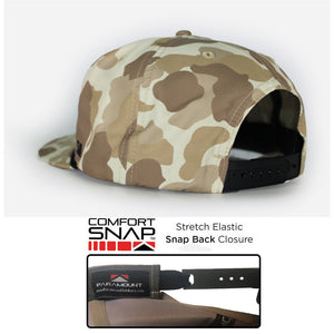 Black Lab Duck Dog 5-Panel Old School Camo