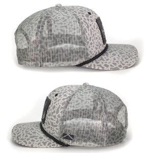 Bigfoot Bass Squatch Fishing 6-Panel Rope Cap
