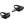Garmin Rally RK100 Power Meter Pedals - Single Sided Clipless, Composite, 9/16