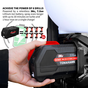 4 Gal Battery Powered Backpack Mosquito Fogger Sprayer 36V for Pest Control Ticks, Fleas, Flies, and Mosquitoes - TRAPSKI