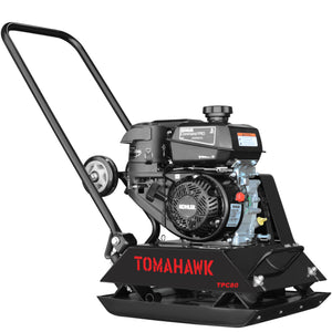 Vibratory Plate Compactor Tamper with Kohler Engine for Dirt Gravel Soil Compaction - TRAPSKI