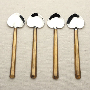 PLATEAU HEART SPOON 4 PC. SET