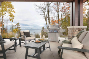 Patio Elegance Grill Prestige PRO 500 RSIB Gas Grill with Infrared Side and Rear Burners