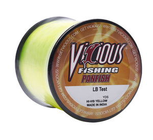 Vicious Panfish Hi-Vis Yellow Mono - 10 Lb Test
