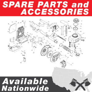 1.6HP Skid Sprayer Barrel Mount Only with Honda GX35 100ft Hose and 500 PSI Pump for Pest Control - TRAPSKI