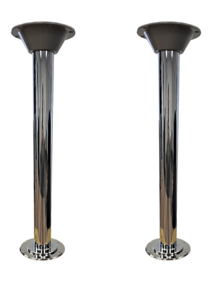 Boat Table Bracket, Table Post & Flush Mount Floor Plate - Stainless Steel