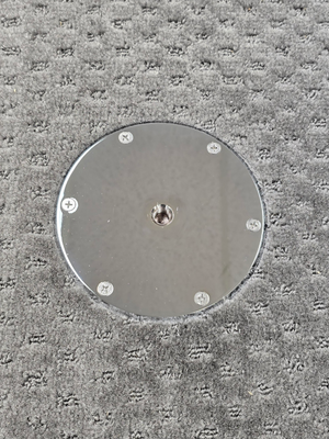 Boat Table Bracket, Table Post & Flush Mount Floor Plate - Stainless Steel