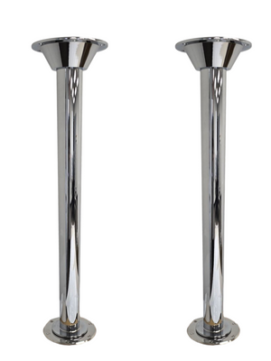 Boat Table Bracket, Table Post & Flush Mount Floor Plate - Stainless Steel