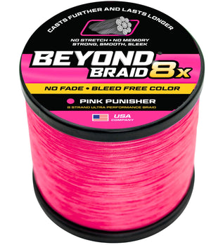 Pink Punisher 8X No Fade - Ultra Performance 8 Strand