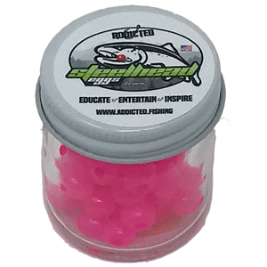 Pink Haze Trout & Steelhead Rubber Eggs