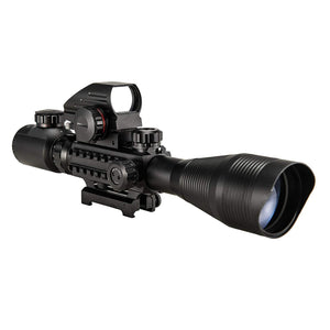 Pinty Nova 3-in-1 4-12x50 SFP Rifle Scope Combo