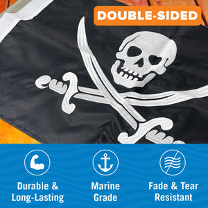 Pirate Boat Flag
