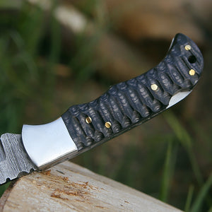 Guardian Pocket Knife with Pakkawood Handle