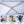 Pop up Canopy Tent with Portable Wheeled Bag 8 Stakes 4 Wind Ropes-White