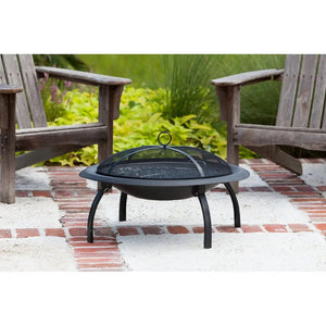 Portable Folding Fire Pit - 29"