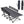 Portable Folding Camping Cot with Guardrail - 330 lbs Capacity