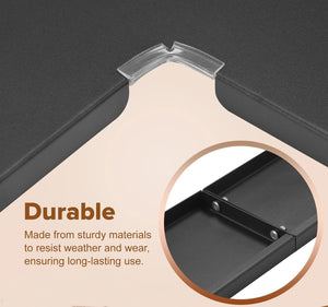 Pyramid Flame Patio Heater Accessory Table - Black