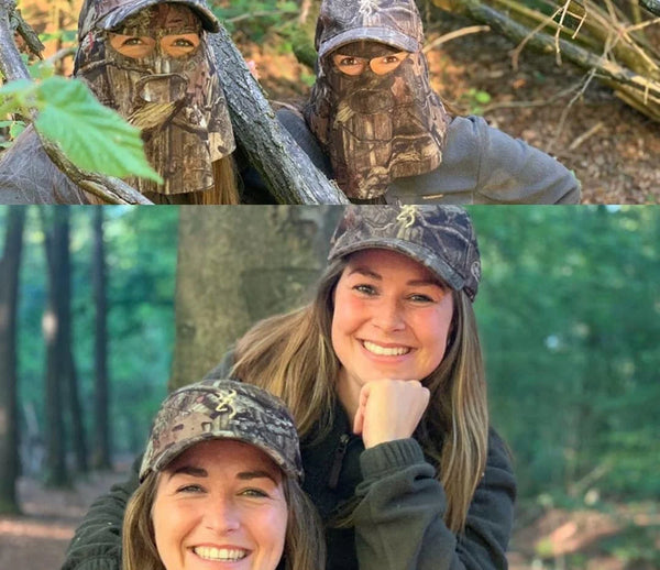 2-in-1 FRONT Face Mask and Camo Hat (Fitted and OSFM)