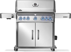 Patio Elegance Gas Grill Rogue PRO‑S 625 RSIB with Infrared Side and Rear Burners