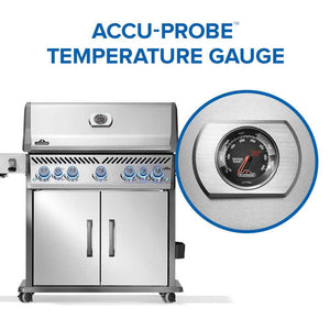 Patio Elegance Gas Grill Rogue PRO‑S 625 RSIB with Infrared Side and Rear Burners
