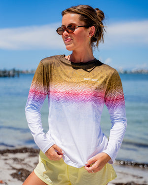 WOMEN'S SPORT TEC | RAINBOW TROUT | CREW - TRAPSKI