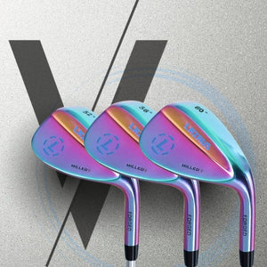Lazrus Milled V Wedges Set or Individual (52°, 56° & 60°)