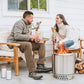 Solo Stove Ranger/Bonfire/Yukon 2.0 with Stand, Smokeless Fire Pit | Wood Burning Fireplaces with Removable Ash Pan, Portable Outdoor Firepit - Ideal for Camping & Outdoor Spaces, Stainless Steel