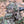 2-in-1 REAR Leafy Face Mask and Camo Hat (Fitted)