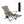 Reclining Camping Chair with Removable Footrest and Adjustable Backrest