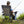 Reclining Camping Chair with Removable Footrest and Adjustable Backrest