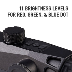 4x32 Red Green Blue Illuminated Riflescope Hunting Gear,11 Illumination Multicoated Lenses for 20mm Picatinny