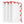 Red Scalloped Edge Napkins - LongWave