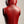 Red Unique Motor Biker Leather Vest for Women