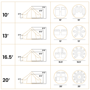 20' Regatta Bell Tent
