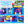 Rocket Theme Inflatable Water Slide Park