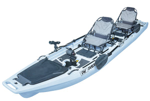 13.8ft  Rocket Propeller Drive Tandem & Solo Modular Fishing Kayak | Propeller Drive | 550lbs Capacity | 3 Piece