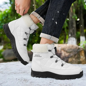 Mens Winter Snow Boots – Warm Durable Outdoor Shoes