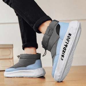 Mens Winter Velvet Ankle Boots – Warm Stylish Winter Shoes