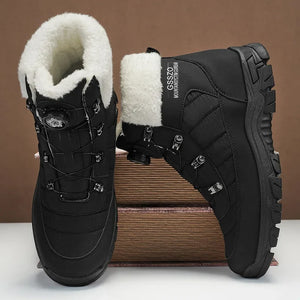 Mens Winter Snow Boots – Warm Durable Outdoor Shoes