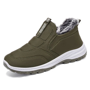Winter Women Boots Outdoor Snow Boots Warm Lightweight Cotton Boot Non-slip Hiking Walking Shoes Fur Comfortable Women Ankle Boo